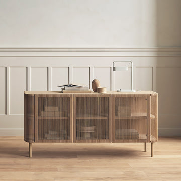 BOLIA-Cord Sideboard 168 White Pigmented Oiled Oak, ambient