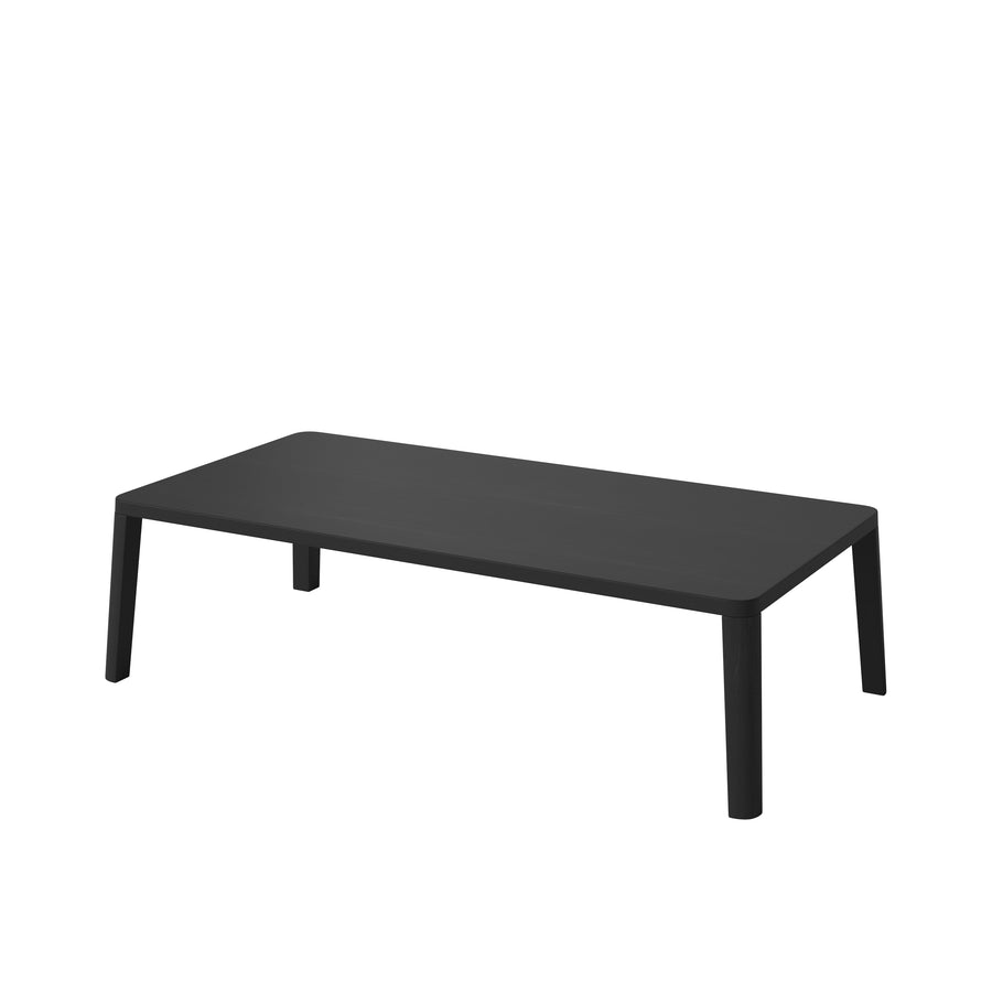 BOLIA Graceful Coffee Table 120 x 60  in Black Oiled Oak, height 32