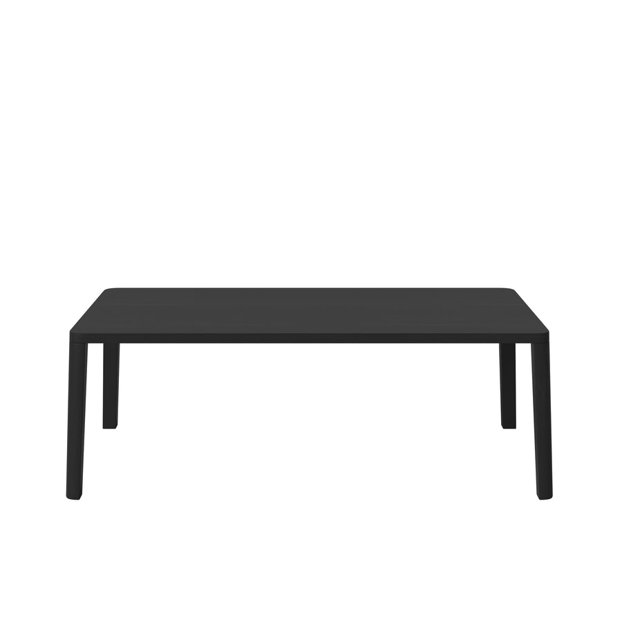 BOLIA Graceful Coffee Table 120 x 60  in White Black Oiled Oak, height 42