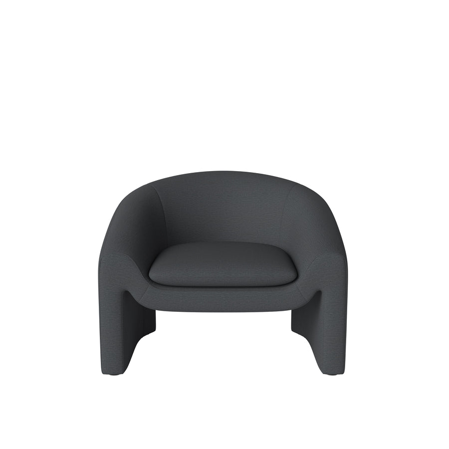 BOLIA Mielo Armchair in fabric Ocean Anthracite