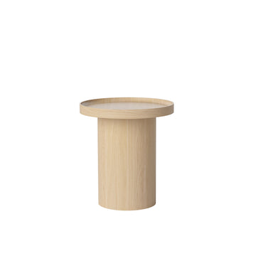 BOLIA Plateau Small Coffee Table in White Pigmented Lacquered Oak