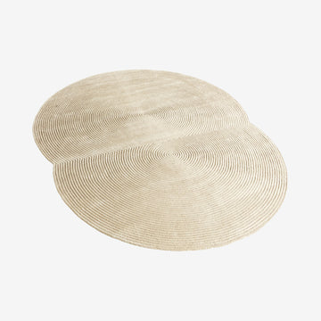 BOLIA Zen Rug Rounded 257 x 300 Creme