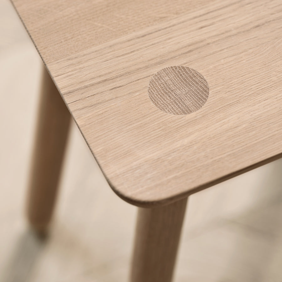 BOLIA Forest Side Table, Oiled Oak, top detail