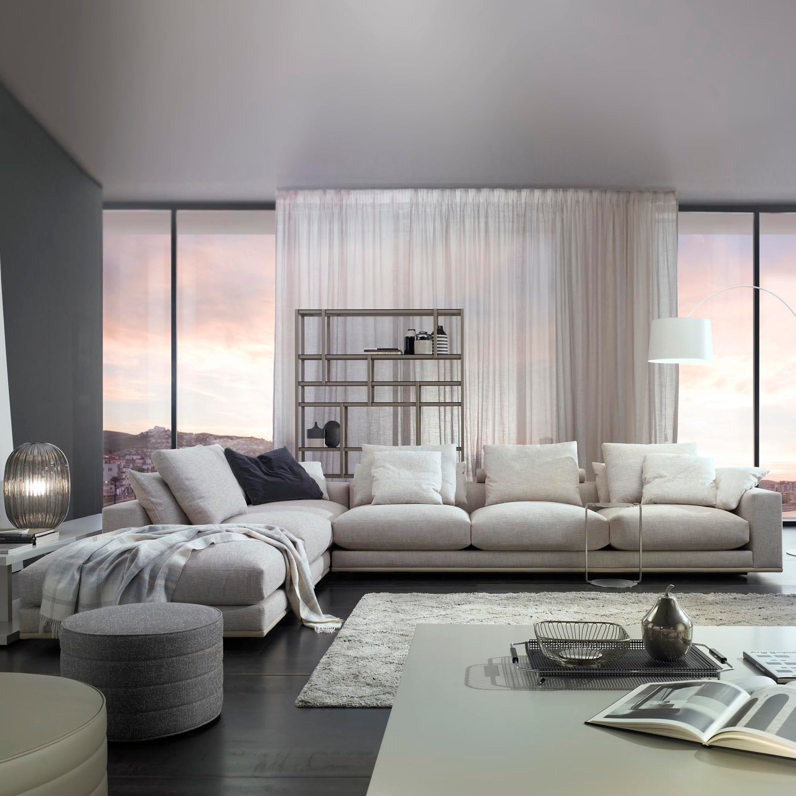 Casadesus Mauro, Modern Sectional Sofa - made in Spain – Spencer Interiors