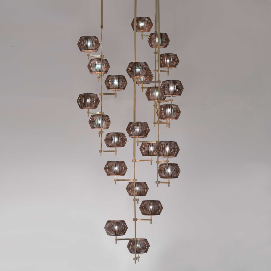 Novecento 24 Shade Chandelier